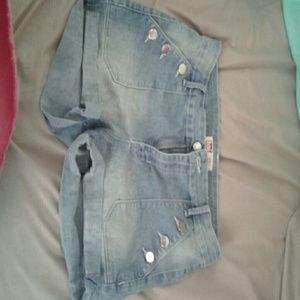 high waisted shorts